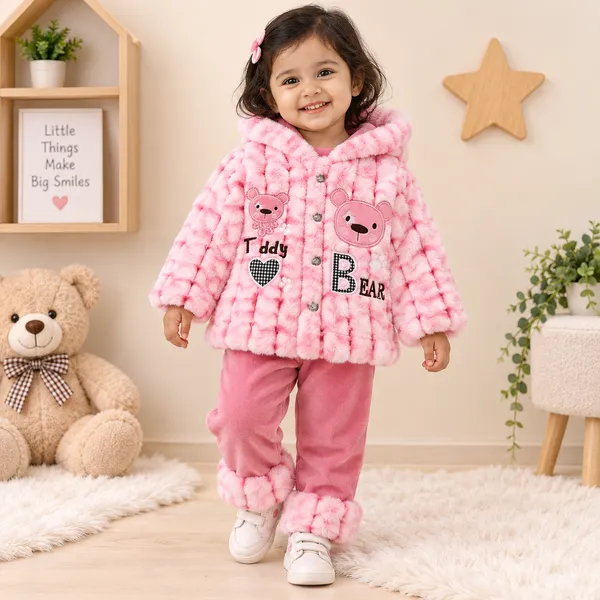 Roseglam_Kids_Fur_Hooded_Winter_Set