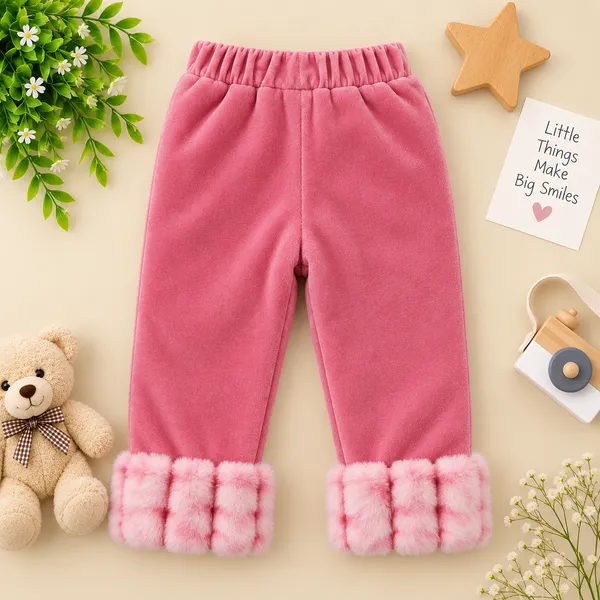 Roseglam_Kids_Fur_Hooded_Winter_Set