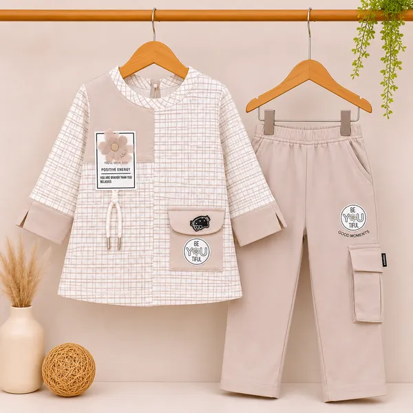FIRST_BABY_GIRLS_STYLISH_CHECKERED_TOP_&_STRAIGHT_FIT_PANT