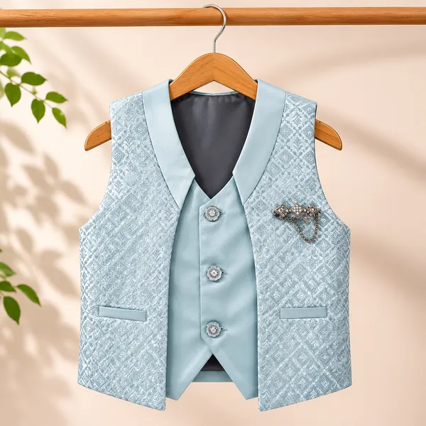 SONKHIYA_CLASSIC_KIDS_WAISTCOAT_BOW_SUIT