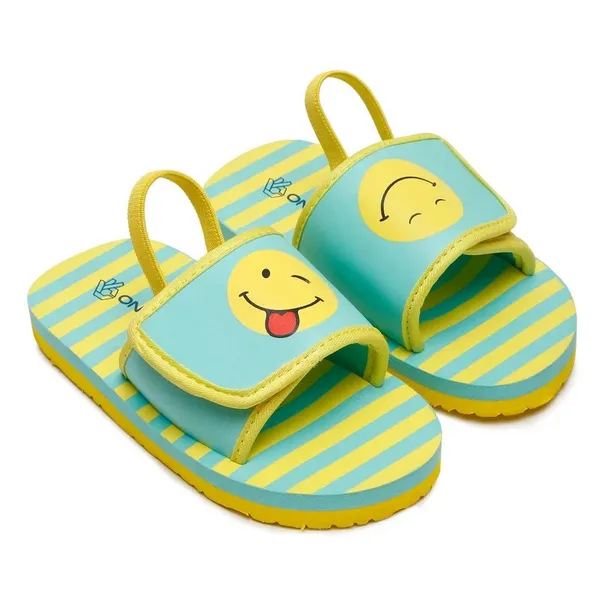 Smileys_Sliders/Flipflops_With_Adjustable_Strap_&_Back_Support_(Unisex)