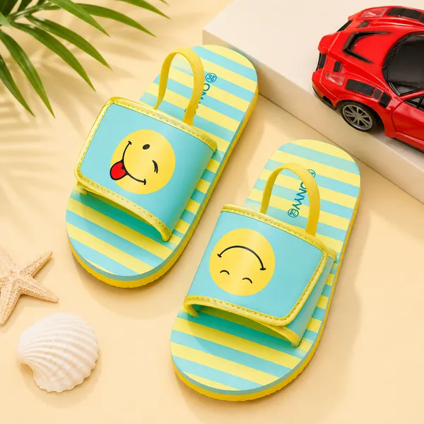 Smileys_Sliders/Flipflops_With_Adjustable_Strap_&_Back_Support_(Unisex)