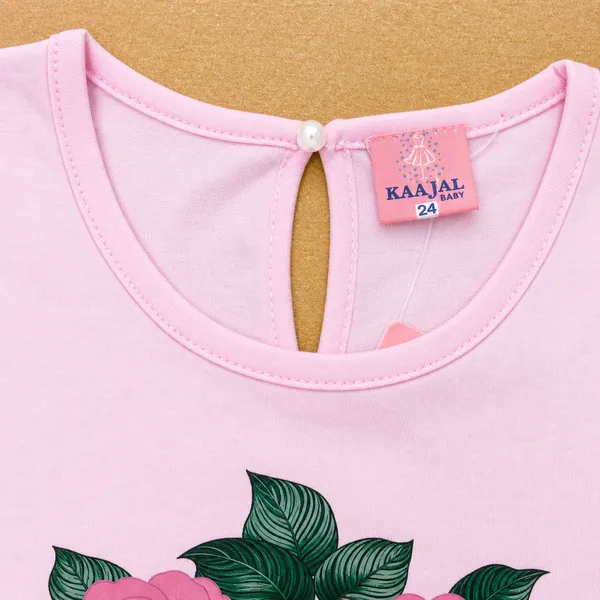 Kaajal_Baby_Girls_Cotton_Top_&_Shorts_Set_Teddy_Print_Summer_Outfit