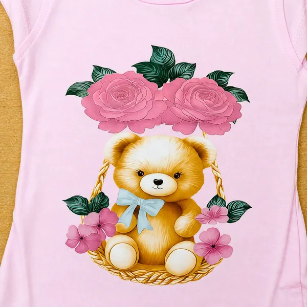 Kaajal_Baby_Girls_Cotton_Top_&_Shorts_Set_Teddy_Print_Summer_Outfit