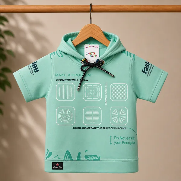 LUCKY_BOY_TRENDY_HOODED_PRINTED_KIDS_T-SHIRT_&_SHORTS_SET