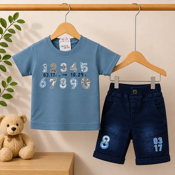 Vinee_Kids_Number_Print_T-Shirt_&_Shorts_Set