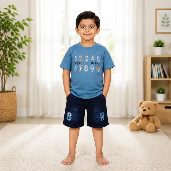 Vinee_Kids_Number_Print_T-Shirt_&_Shorts_Set
