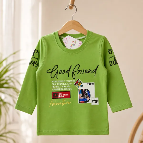 BM_KIDS_FULL_SLEEVE_"GOOD_FRIEND"_T-SHIRT_&_TRACK_PANT_SET