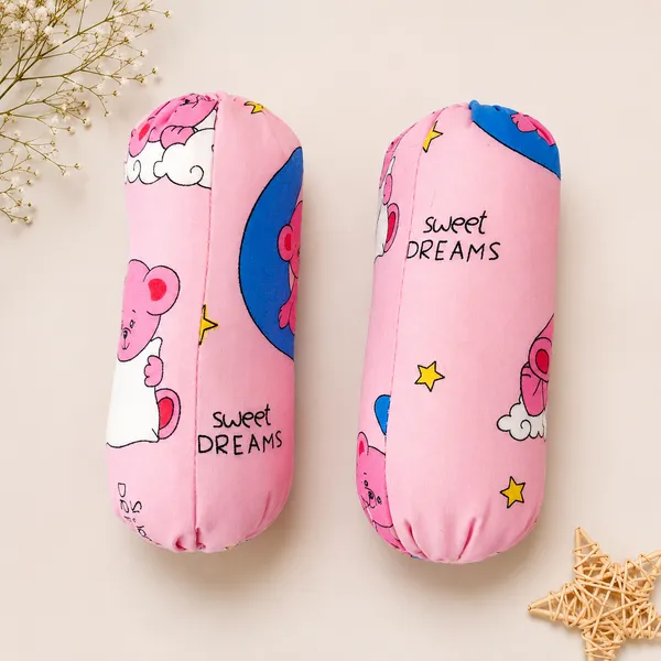4-Piece_Newborn_Baby_Bedding_Set_|_Soft_Cotton_Baby_Mattress_with_Pillow_&_Bolsters