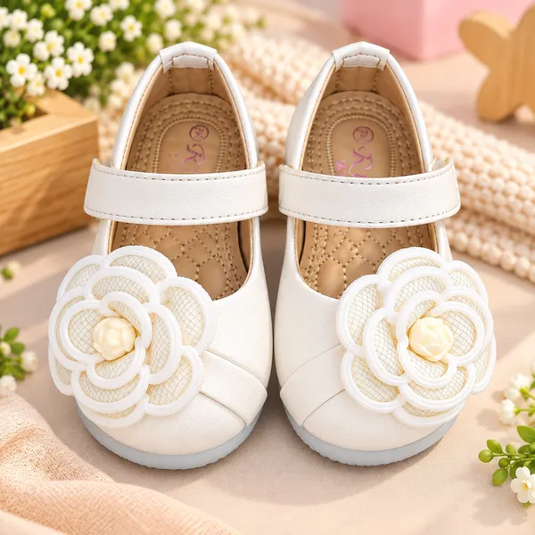 WHITE_FLOWER_GIRLS_PARTY_SHOES