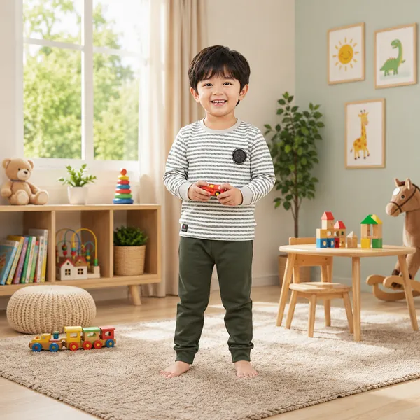 LUCKY_BOY_COTTON_T-SHIRT_AND_PANTS_SET_|_FULL_SLEEVES_STRIPED_TOP_WITH_TRACK_PANTS