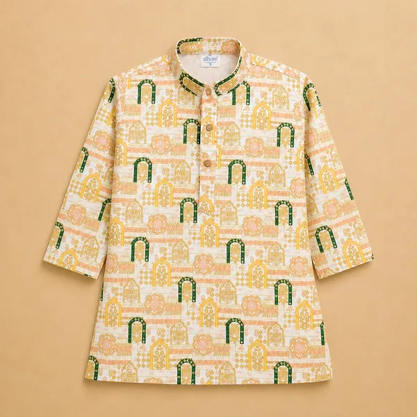 BINANI_KIDS_PREMIUM_PRINTED_ETHNIC_KURTA_PAJAMA_SET