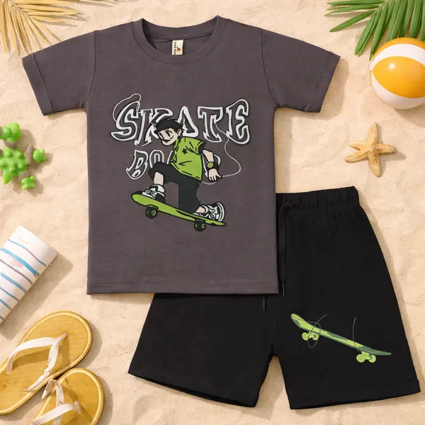 AURA_MODA_TRENDY_GRAPHIC_PRINTED_KIDS_T-SHIRT_&_SHORTS_SET_�_SUMMER_COLLECTION