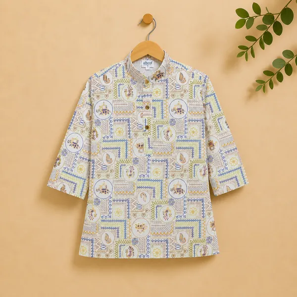 BINANI_KIDS_PREMIUM_PRINTED_ETHNIC_KURTA_PAJAMA_SET