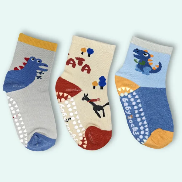 COCO_KIDS_ANTI-SKID_CARTOON_SOCKS_SET_(PACK_OF_3)