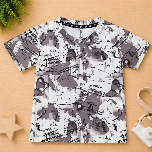 DOLPHIN_TRENDY_PRINTED_KIDS_T-SHIRT_&_CAPRI_(3/4TH)_SET_ABSTRACT_SUMMER_COLLECTION
