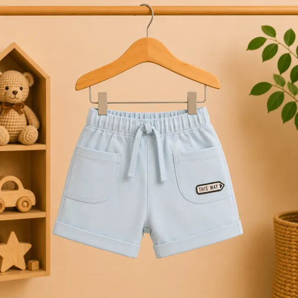 Ollypop_Kids_Cotton_Printed_Striped_T-Shirt_&_Solid_Shorts_Clothing_Set_|_Half_Sleeve_Round_Neck_|_Soft_&_Breathable_Summer_Co-ord_Set