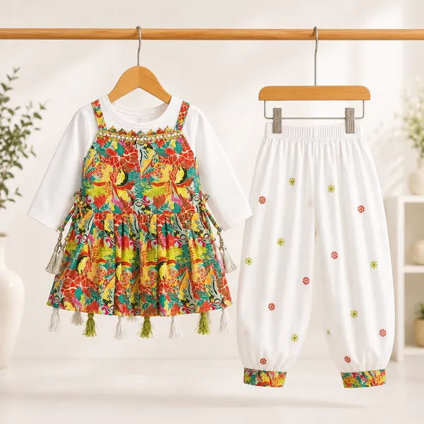 ROMANTIC_RAINBOW_GARDEN_GIRLS_ETHNIC_DRESS_SET