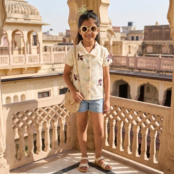 Bayleaf_Girls_Cotton_Floral_Shirt_Pastel_Embroidered_Button-Down_Summer_Top