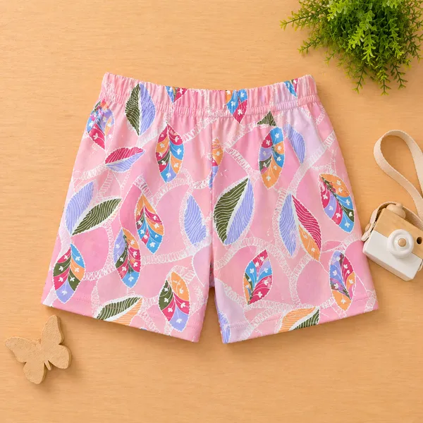 AURA_MODA_CUTE_PRINTED_GIRLS_T-SHIRT_&_SHORTS_SET_SUMMER_COMFORT_COLLECTION