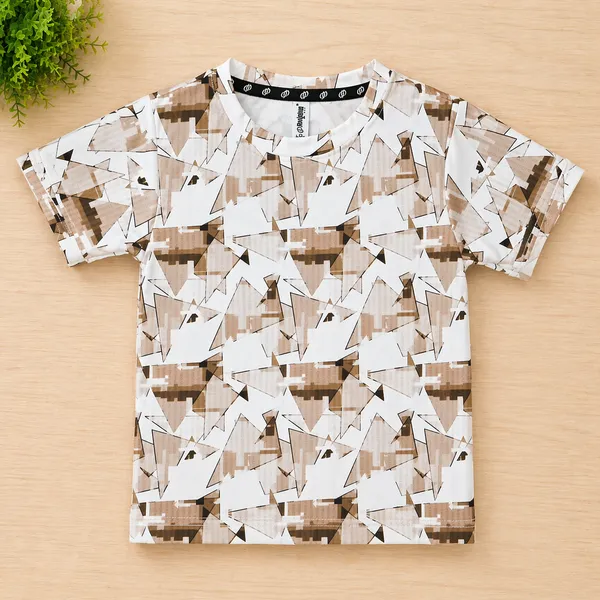 DOLPHIN_TRENDY_PRINTED_KIDS_T-SHIRT_&_CAPRI_(3/4TH)_SET_ABSTRACT_SUMMER_COLLECTION
