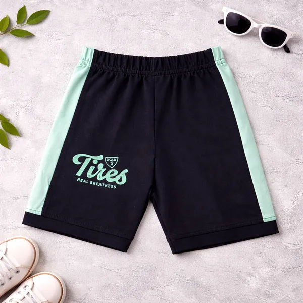 Tuffy_Boys_Cotton_T-Shirt_&_Shorts_Set_Gangster_Bear_Printed_Co-ord_Outfit