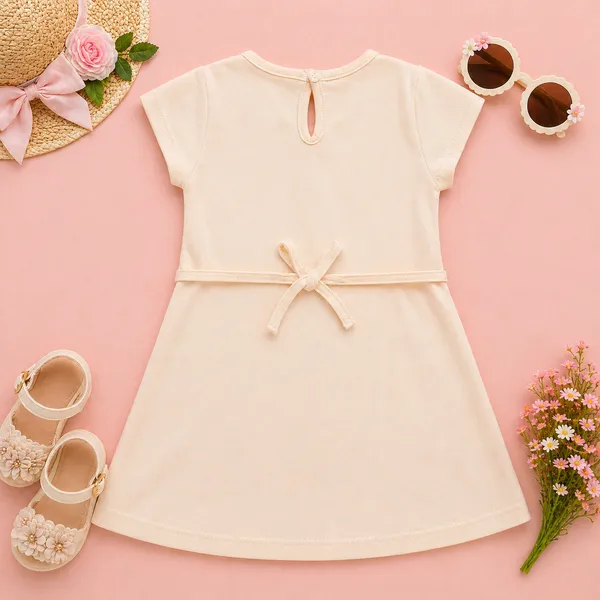 Pink_Poppy_Girls_Mom's_Little_Cutie_Floral_Printed_A-Line_Dress