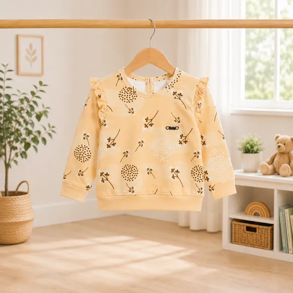Dots_Girls_Full_Sleeves_Top_&_Pant_Set_|_Soft_Cotton_Printed_Outfit