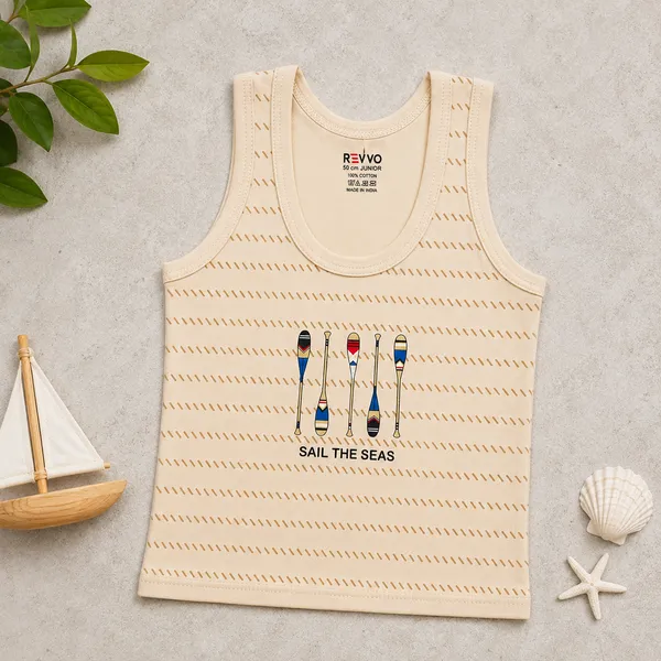 Boys_Cream_Printed_Cotton_Sleeveless_Vest_|_Sail_the_Seas_Graphic_Round_Neck_Tank_Top_|_Soft_Everyday_Innerwear_for_Kids