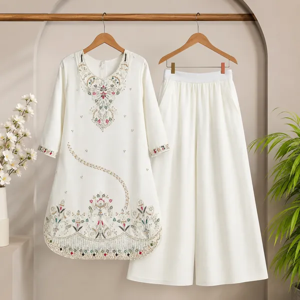 Girls_3-Piece_Ethnic_Embroidered_Kurti_Palazzo_Set_with_Chunni_|_Festive_Traditional_Wear_for_Girls_|_Kurti,_Flared_Palazzo_&_Dupatta_Set