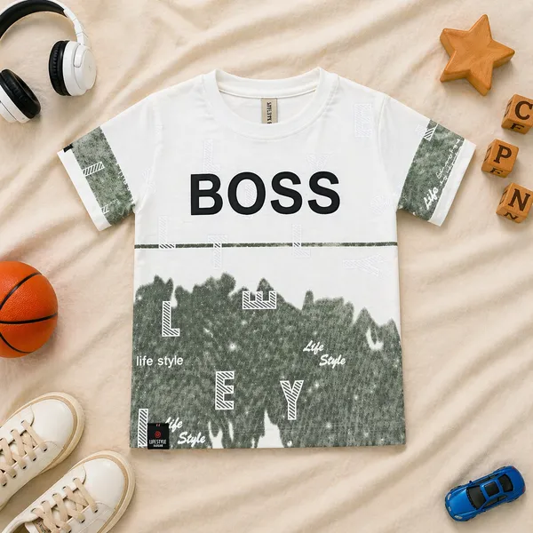 LIFE_STYLE_TRENDY__BOSS__PRINT_BOYS_T-SHIRT_&_SHORTS_SET___PREMIUM_STREET_STYLE_COLLECTION