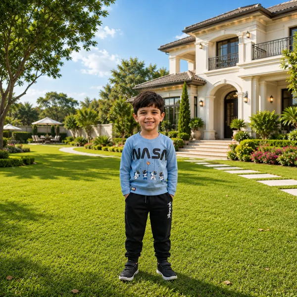 GUFFKID_NASA_PRINTED_T-SHIRT_&_PANT_SET_|_2_PIECE_CASUAL_OUTFIT