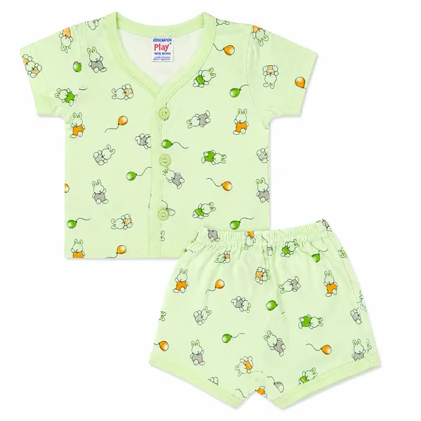Natkhat_Baby_Cotton_Night_Suit_Set_Soft_Bunny_Print_Half_Sleeve_T-Shirt_&_Shorts_Co-Ord_Set_for_Infants_and_Toddlers