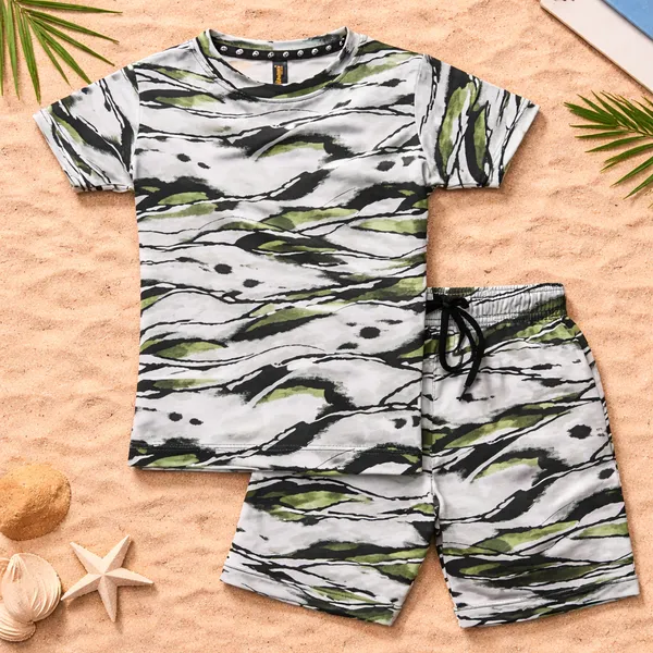 DOLPHIN_TRENDY_PRINTED_KIDS_CO-ORD_SET_(T-SHIRT_&_SHORTS_COMBO)_�_ABSTRACT_SUMMER_COLLECTION
