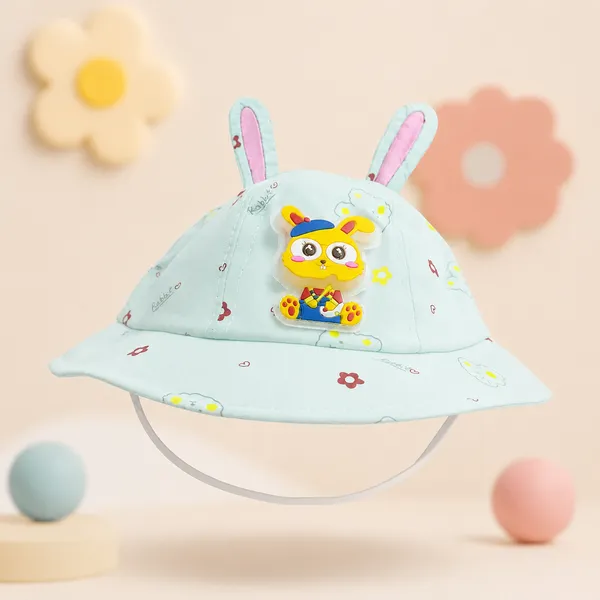 Kids_Rabbit_Ear_Cartoon_Bucket_Hat_for_Boys_&_Girls_|_Soft_Cotton_Sun_Hat_|_Pista