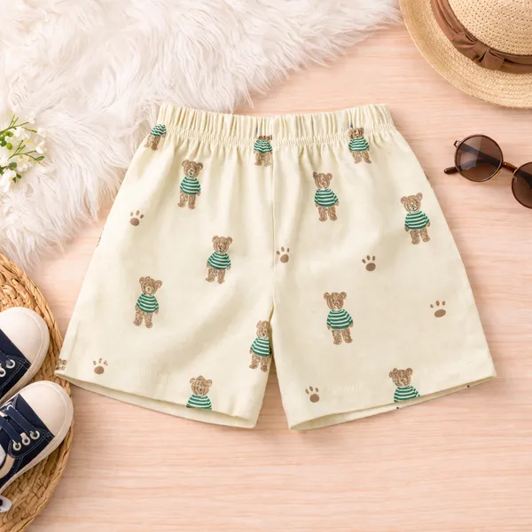 Mini_Donuts_Kids_Cotton_T-Shirt_&_Shorts_Set__Cute_Bear_Printed_Co-ord_Outfit