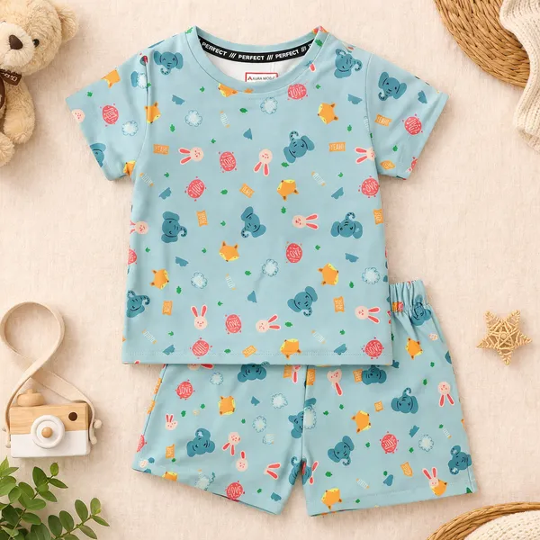 Aura_Moda_Kids_Summer_Co-ord_Set_Soft_Cotton_T-Shirt_&_Shorts_Combo