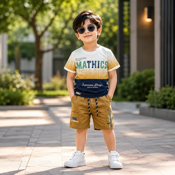 Kidz_Smile_Boys_Stylish_T-Shirt_&_Shorts_Set_-_Trendy_Casual_Wear