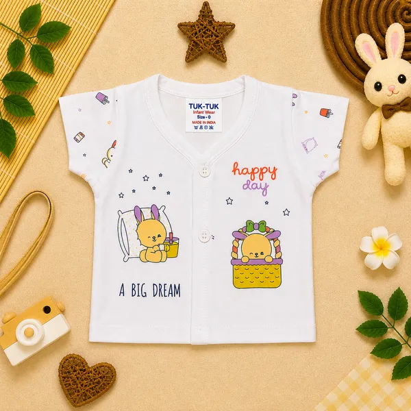 Tuk_Tuk_Happy_Day_Bunny_Print_Newborn_Baby_Cotton_Clothing_Set_(2_Style_Combo)