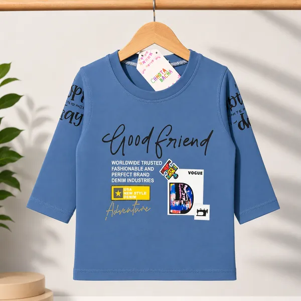 BM_KIDS_FULL_SLEEVE_"GOOD_FRIEND"_T-SHIRT_&_TRACK_PANT_SET