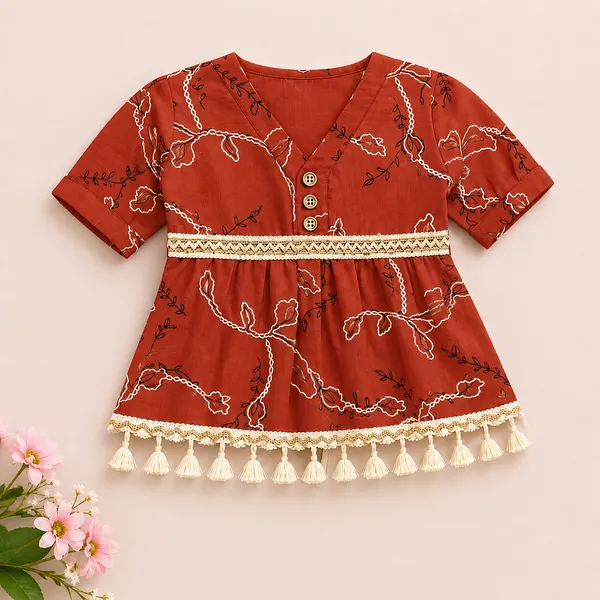 Rich_Rang_Girls_Tassel_Trim_Printed_Top_&_Palazzo_Co-Ord_Set