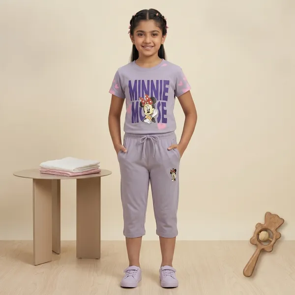 BAYLEAF_CUTE_MINNIE_MOUSE_GIRLS_T-SHIRT_&_CAPRI_SET___PREMIUM_CARTOON_SUMMER_COLLECTION