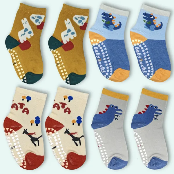 COCO_KIDS_ANTI-SKID_CARTOON_SOCKS_SET_(PACK_OF_4)