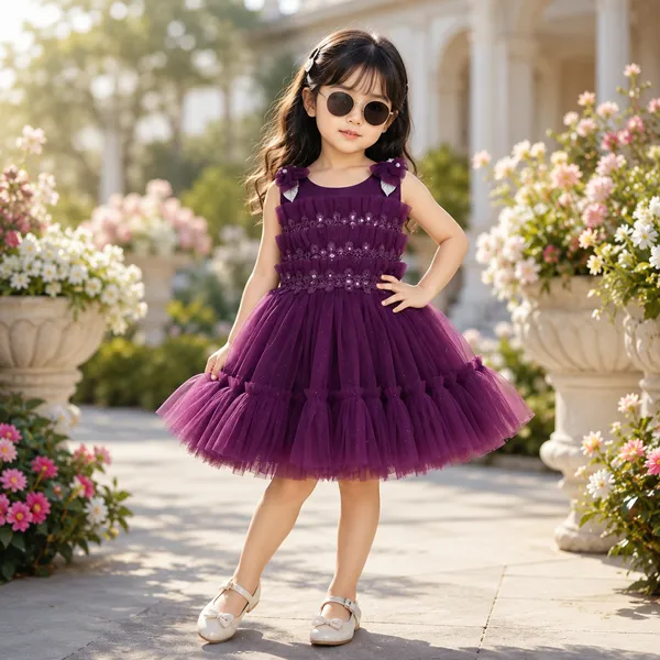PRIYA_WINE_RED_PRINCESS_NET_PARTY_FROCK