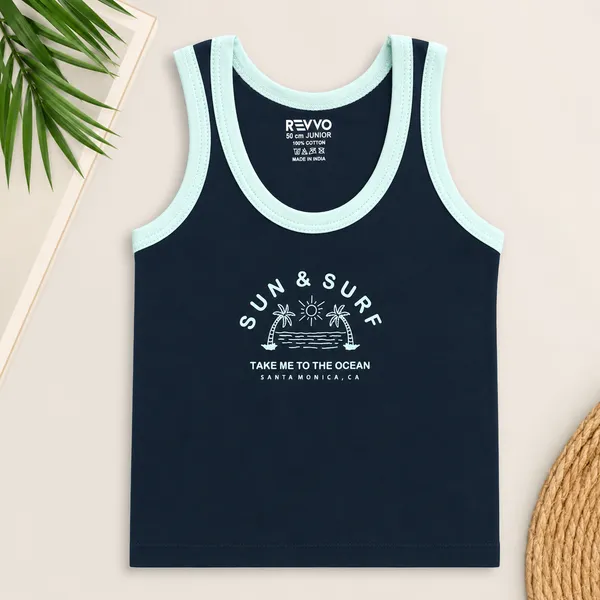 Boys_Navy_Blue_Cotton_Sleeveless_Vest_|_Sun_&_Surf_Beach_Print_Round_Neck_Tank_Top_|_Soft_Everyday_Innerwear_for_Kids