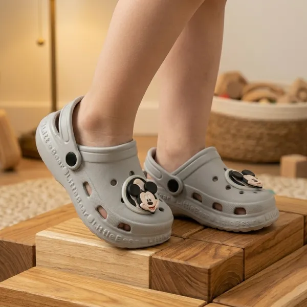 Cute_Mickey_Casual_Clogs