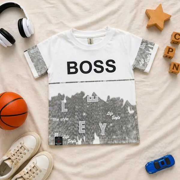 LIFE_STYLE_TRENDY__BOSS__PRINT_BOYS_T-SHIRT_&_SHORTS_SET___PREMIUM_STREET_STYLE_COLLECTION