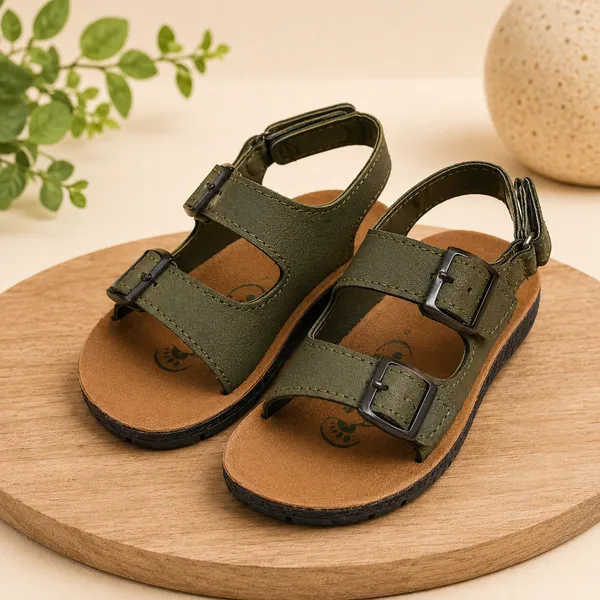 Kids_Classic_Double_Buckle_Sandals_|_Soft_Comfortable_Anti-Slip_Sandals_for_Boys_&_Girls