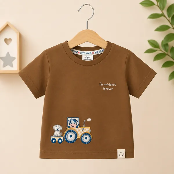 Ollypop_Kids_Cotton_T-Shirt_&_Checked_Shorts_Clothing_Set_|_Half_Sleeve_Round_Neck_|_Soft_&_Breathable_Summer_Co-ord_Set