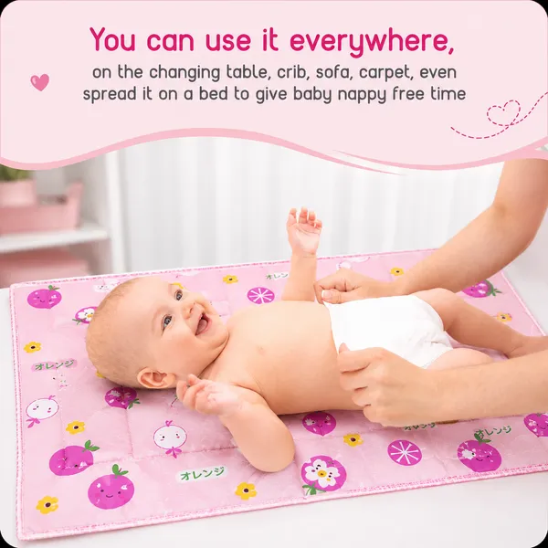Multi_Purpose_Baby_Mat_Set_Of_3_Diaper_Changing_Mats_+_1_Waterproof_Sheet